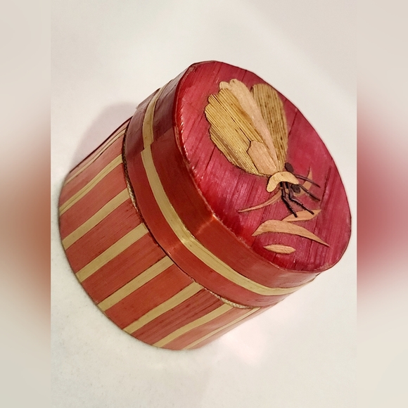 Vintage small round trinket - Picture 4 of 8